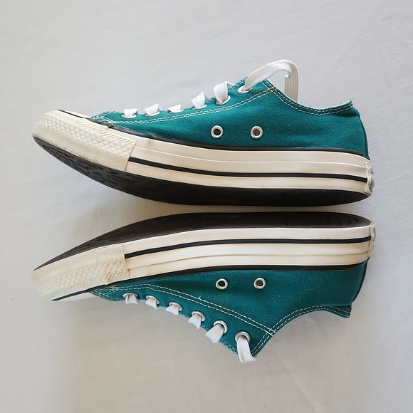 Converse All Star Teal Colour Lace-up Sneakers - W6.5 M4.5 - Picture 9 of 14